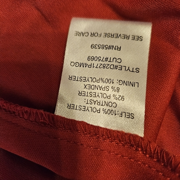 Red and Black Dress by studio y Sz M - Picture 9 of 11